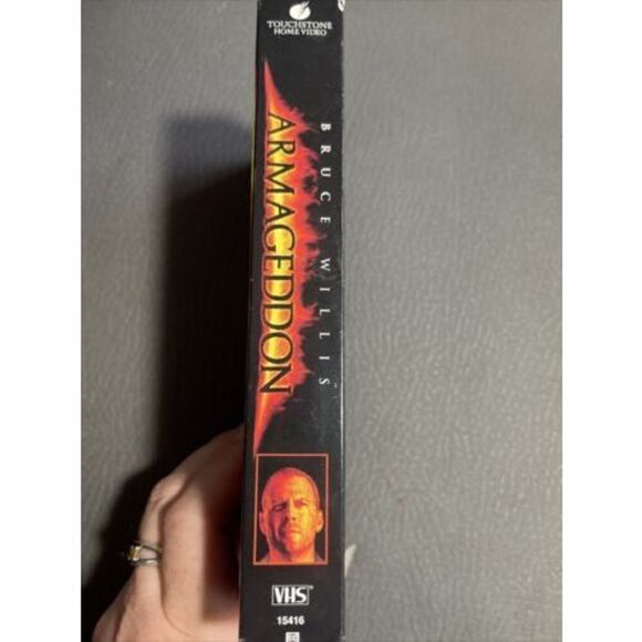 Armageddon (VHS, 1998) Bruce Willis Ben Affleck Billy Bob Thornton Liv Tyler - Picture 2 of 7